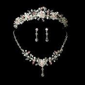 Couture Crystal Matching Jewelry & Tiara Set NE 8003 & HP 8003 Couture Crystal Matching Jewelry & Tiara Set NE 8003 & HP 8003