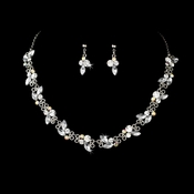 * Exquisite Silver AB Bridal Jewelry Set NE 931***Only 1 Left**** * Exquisite Silver AB Bridal Jewelry Set NE 931***Only 1 Left****