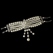 Classic Silver Ivory Pearl Bracelet B 8397 Classic Silver Ivory Pearl Bracelet B 8397