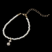 Child's Gold Ivory Pearl Bracelet 402 Child's Gold Ivory Pearl Bracelet 402