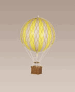 Yellow Floating The Skies Hanging Hot Air Balloon Small Yellow Floating The Skies Hanging Hot Air Balloon Small