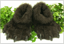 Black Bear Claw Animal Slippers Black Bear Claw Animal Slippers