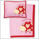 Stephen Joseph Ladybug Fleece Blanket and Pillow Set *Retired* Stephen Joseph Ladybug Fleece Blanket and Pillow Set *Retired*