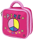 Pink on Earth Square Lunch Bag by Four Peas Pink on Earth Square Lunch Bag by Four Peas