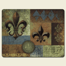 Bourbon Street Fleur De Lis Tempered Glass Cutting Board Bourbon Street Fleur De Lis Tempered Glass Cutting Board