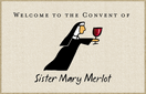 Sister Mary Merlot Nun Doormat *Retired* Sister Mary Merlot Nun Doormat *Retired*