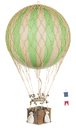 Green Large Hanging Hot Air Balloons Royal Aero Green Large Hanging Hot Air Balloons Royal Aero