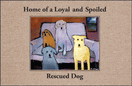 Rescued Dog Doormat Rescued Dog Doormat
