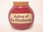 Ashes Of Ex-Husbands Money Jar