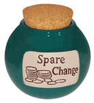 Spare Change Money Jar