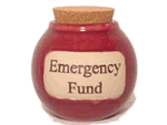 Emergency Fund  Word Jar Bank