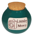 Laundry Money Word Jar Bank Laundry Money Word Jar Bank