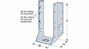 Simpson Strong Tie HU9 1-13/16" x 9-5/16" Heavy Duty Face Mount Hanger Simpson Strong Tie HU9 1-13/16" x 9-5/16" Heavy Duty Face Mount Hanger