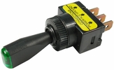 Pico 5563PT 12 Volt 10 Amp On-Off Toggle Switch 1" Green LED Illuminated Tip Handle SPST Pico 5563PT 12 Volt 10 Amp On-Off Toggle Switch 1" Green LED Illuminated Tip Handle SPST