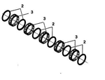 Fleck 2850 SEAL & SPACER KIT 60129 Fleck 2850 SEAL & SPACER KIT 60129