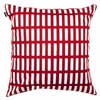 Artek Aalto Siena Throw Pillow - Red/White Block Artek Aalto Siena Throw Pillow - Red/White Block
