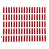 Artek Aalto Siena Placemat - White/Red Blocks Artek Aalto Siena Placemat - White/Red Blocks