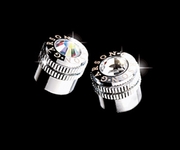 Garson Luxury Crystal Valve Caps Garson Luxury Crystal Valve Caps