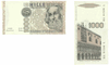 Italy 1982 1000 Lire, Pick 109a, B460a Italy 1982 1000 Lire, Pick 109a, B460a