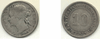 Straits Settlement 1874-H 10 Cents, KM-11 Straits Settlement 1874-H 10 Cents, KM-11
