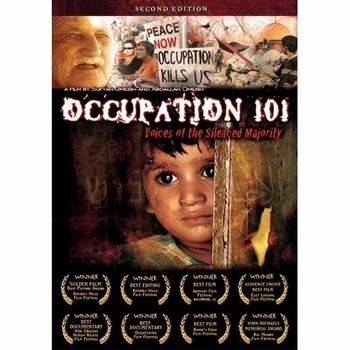 Occupation 101 Voices of the Silenced Majority dvd Occupation 101 Voices of the Silenced Majority dvd