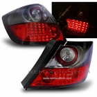 03-06 Scion tC LED Euro Smoke / Red  LED Tail Lights