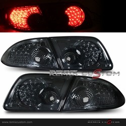 03-05 Mazda 6 Sedan LED Tail Lights Smoke