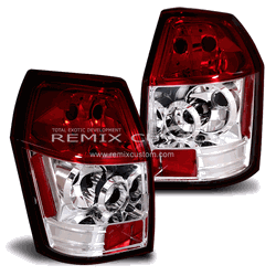 05-07 Dodge Magnum Altezza  Red / Clear Tail Lights