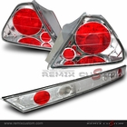 98-02 Honda Accord 2D Chrome Altezza Tail Lights with Center Garnish