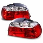 95-01 BMW E38 7 Series Red / Clear Tail Lights