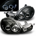 00-02 Dodge Neon Dual Halo LED Projector Headlights 00-02 Dodge Neon Dual Halo LED Projector Headlights