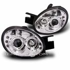 03-05 Dodge Neon Halo LED Projector Headlights - Chrome 03-05 Dodge Neon Halo LED Projector Headlights - Chrome
