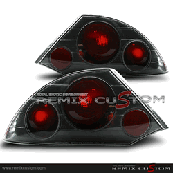 00 01 02 Mitsubishi Eclipse Carbon Style Altezza Tail Lights