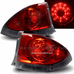 01-05 Lexus IS 300 Altezza LED Euro Dark Red / Smoke Tail Lights