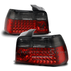 92-98 BMW E36 4D LED Smoke / Red Tail Lights