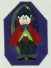 Dracula Halloween Needlepoint Canvas