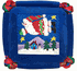 Flying Santa Needlepoint Canvas