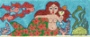 Mermaid with Margarita Needlepoint Canvas Mermaid with Margarita Needlepoint Canvas