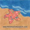 Starfish Needlepoint Canvas