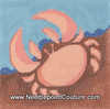 Crab Needlepoint Canvas Crab Needlepoint Canvas