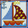 Set Sail Needlepoint Canvas Set Sail Needlepoint Canvas