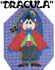 Dracula Halloween Needlepoint Canvas Dracula Halloween Needlepoint Canvas