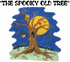 Spooky Old Tree Halloween Needlepoint Canvas