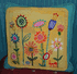 Amy's Yellow Garden Needlepoint Canvas