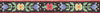 Folk Art Tulip Needlepoint Dog Collar Folk Art Tulip Needlepoint Dog Collar