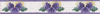 Pansies Needlepoint Dog Collar Pansies Needlepoint Dog Collar