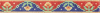 Red & Blue Bandana Needlepoint Dog Collar Red & Blue Bandana Needlepoint Dog Collar
