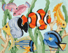 Tropical Fish II Needlepoint Canvas Tropical Fish II Needlepoint Canvas