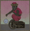 Monkey and Watch Needlepoint Canvas Monkey and Watch Needlepoint Canvas