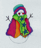 Snowman Harriet Needlepoint Canvas